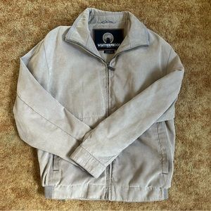 w e a t h e r p r o o f • faux suede bomber